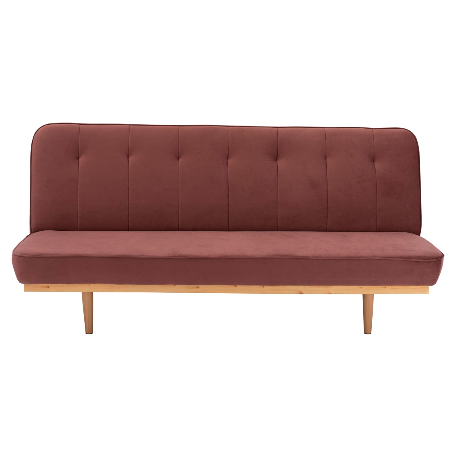 Разтегателно канапе велудорозов цвят