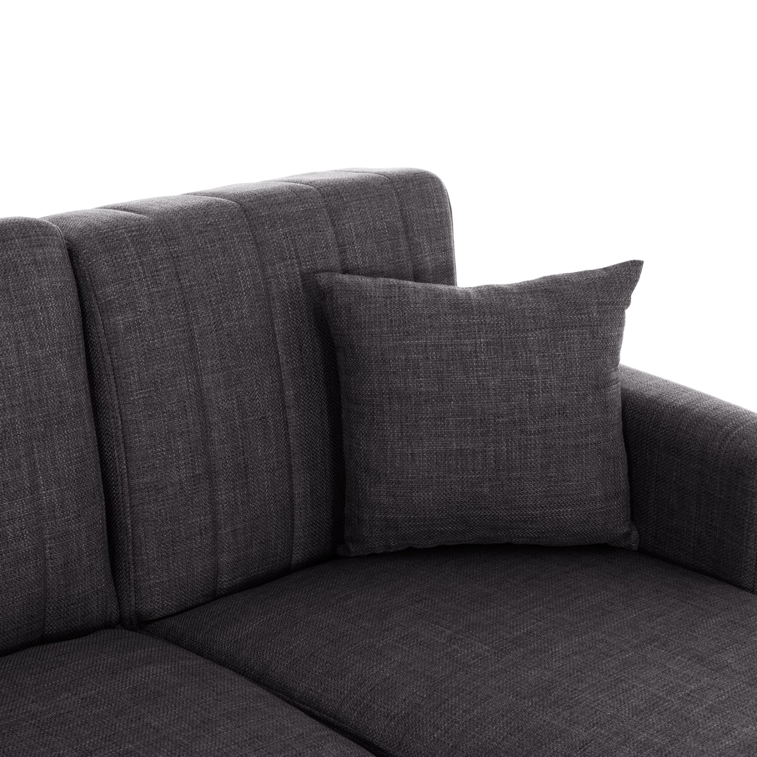 Ъглов диван сив цвят