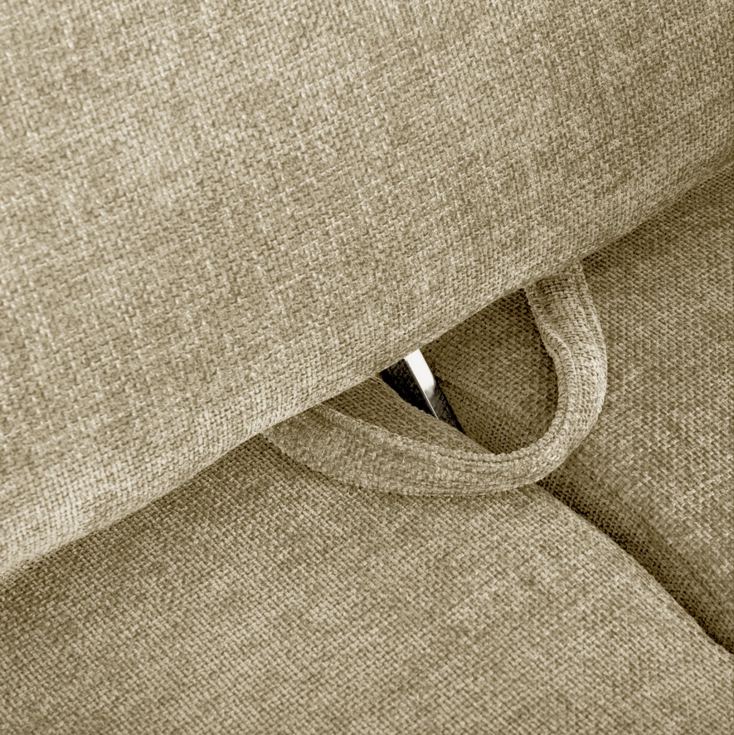 Ъглов диван кони десен ъгълцвят екрю