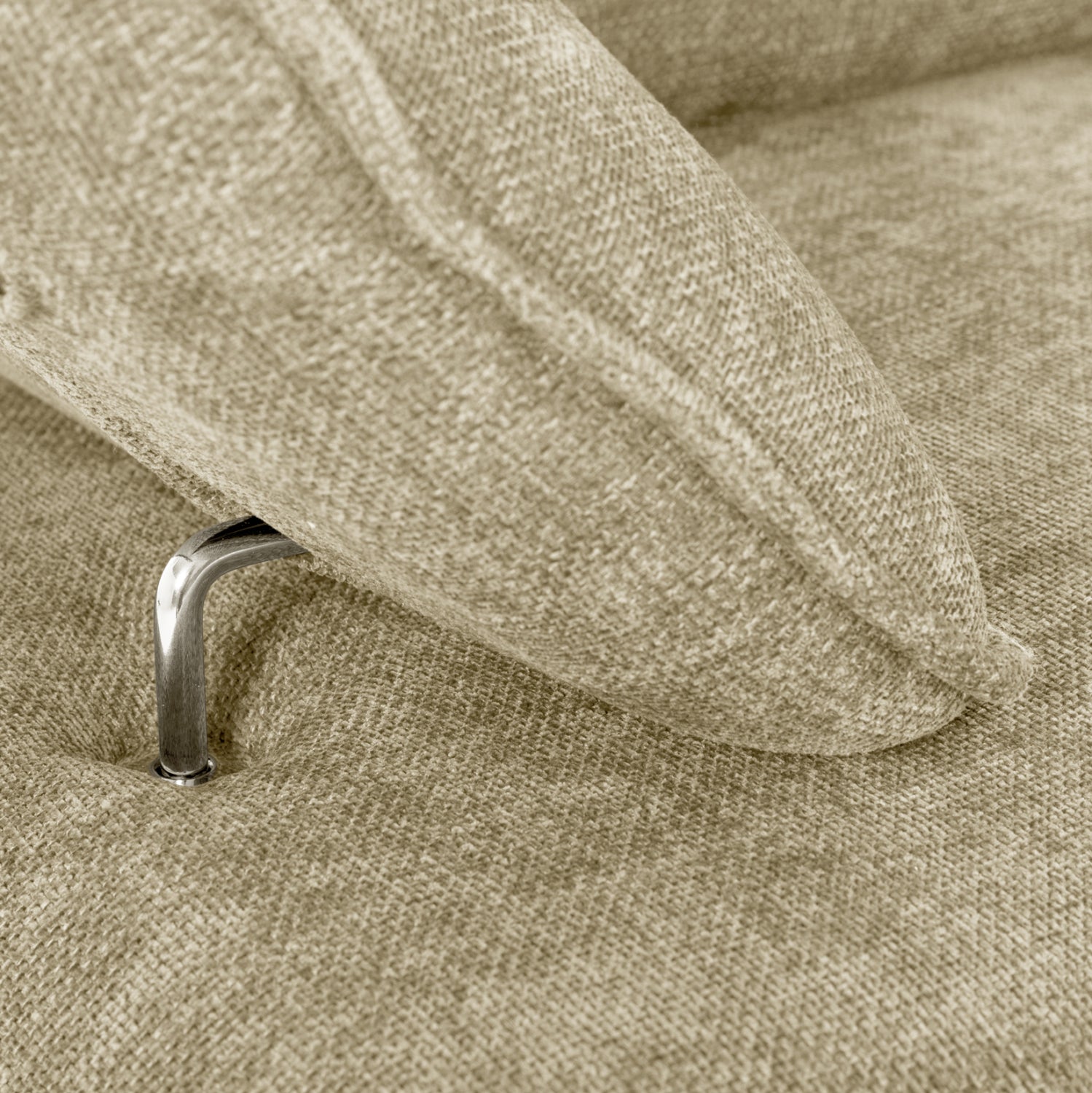 Ъглов диван кони десен ъгълцвят екрю