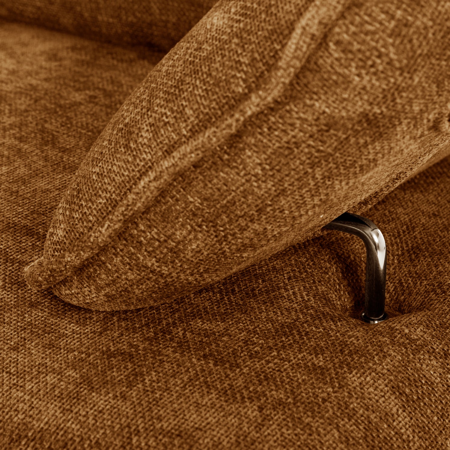 Ъглов диван кони ляв ъгълцвят керемида