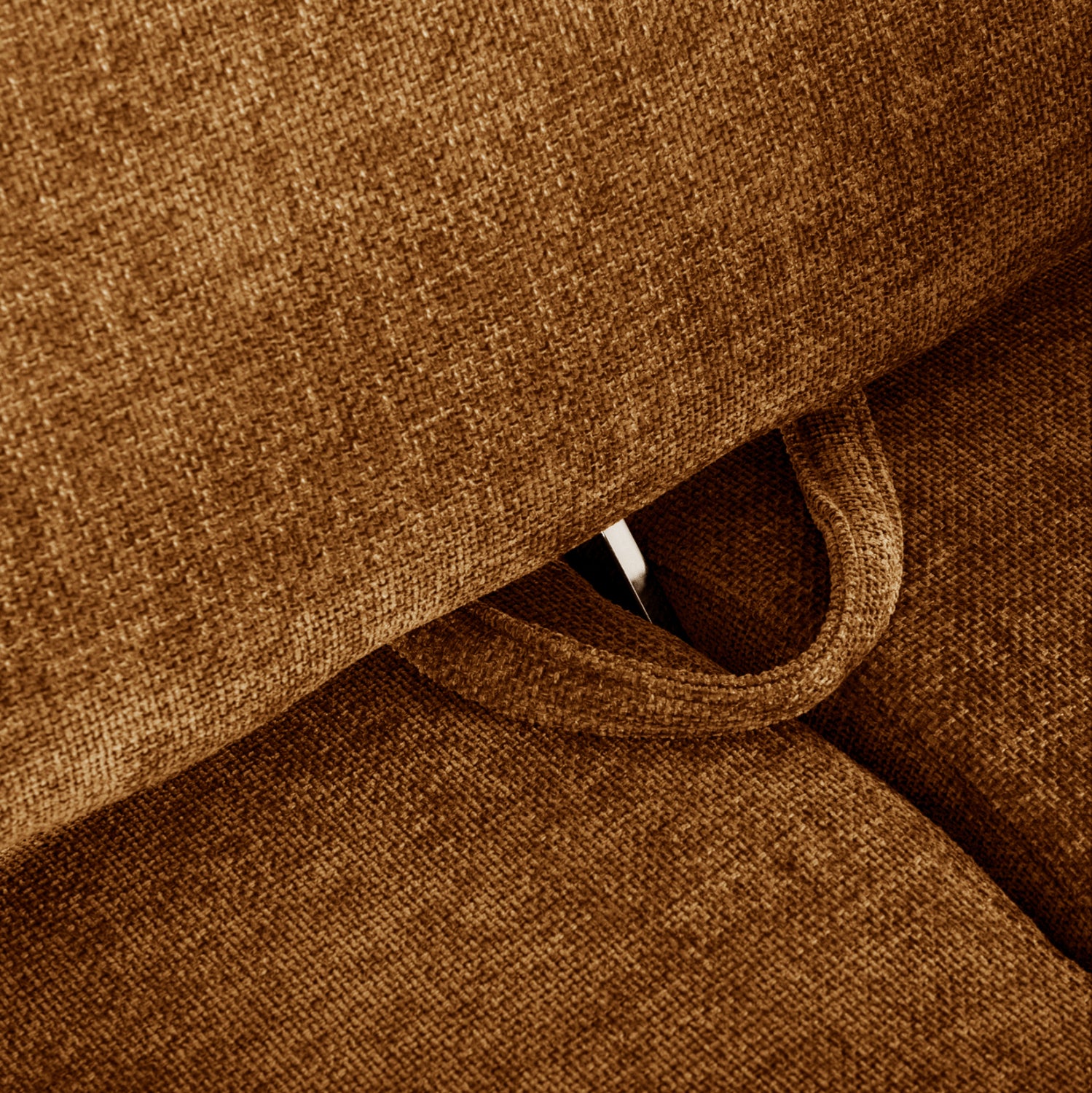 Ъглов диван кони десен ъгълцвят керемида