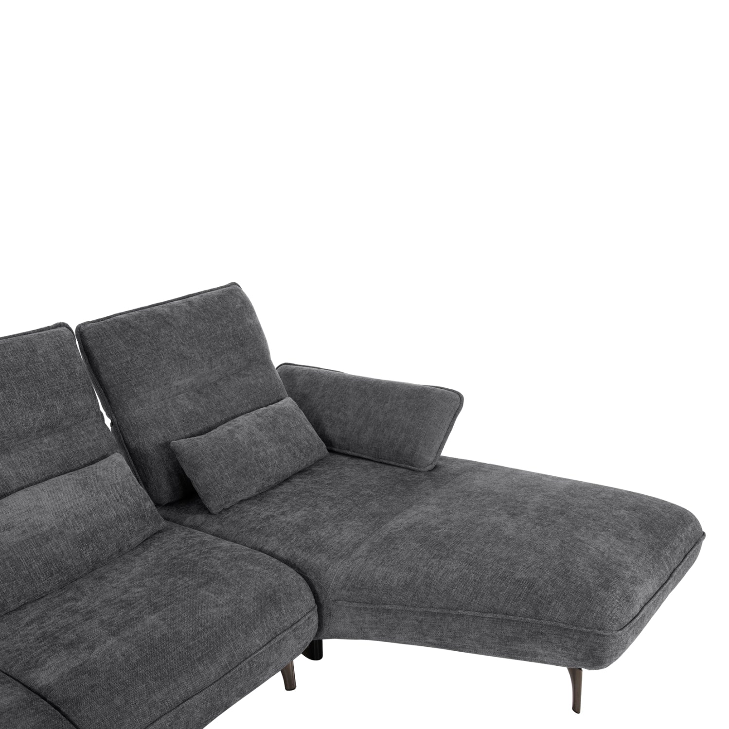 Ъглов диван кони десен ъгълсив цвят