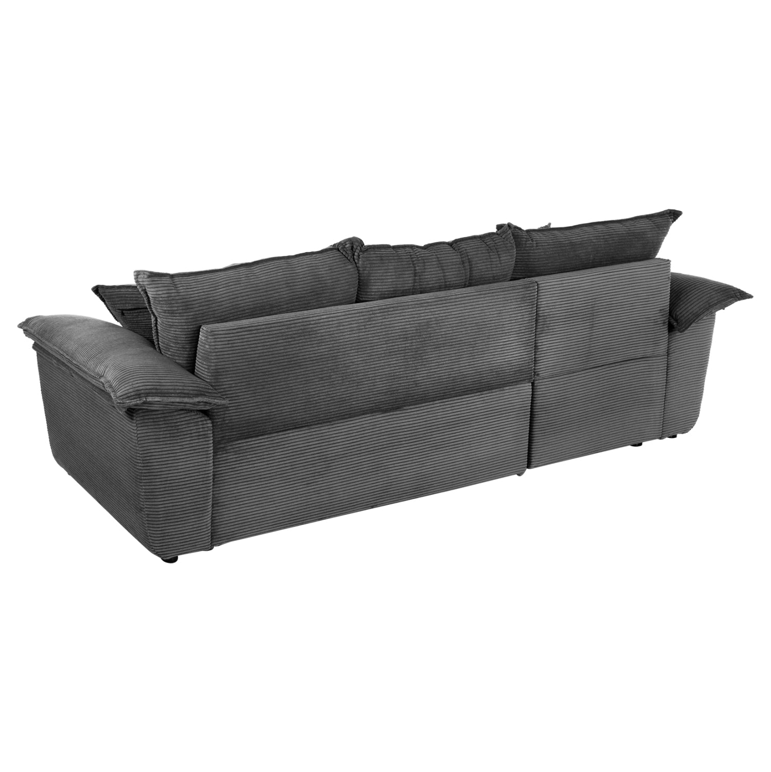 Ъглов диван алдо десен ъгъл КГ3276.02r сив цвят