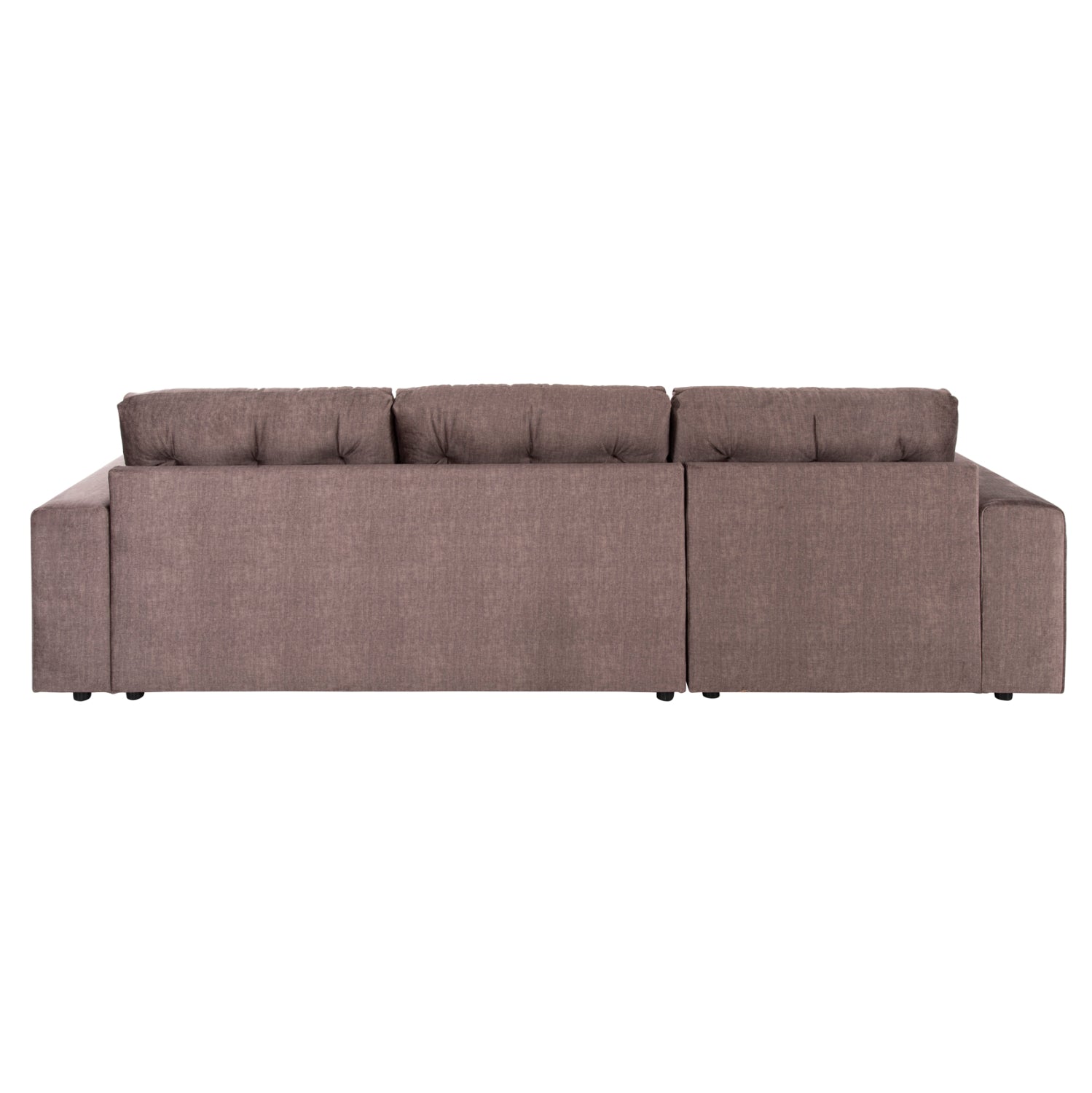 Ъглов диван анси ляв ъгълкафяв цвят