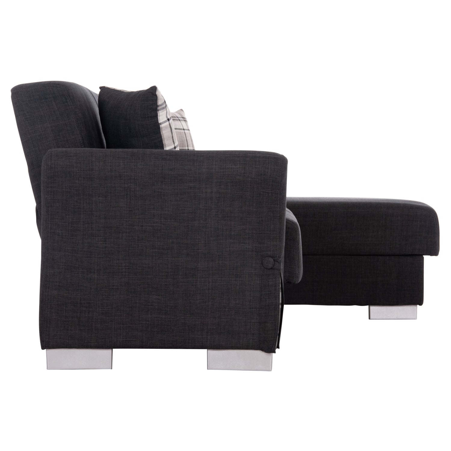 Ъглов разтегател с място за съхранение бронко карбон дама 218x138x77y