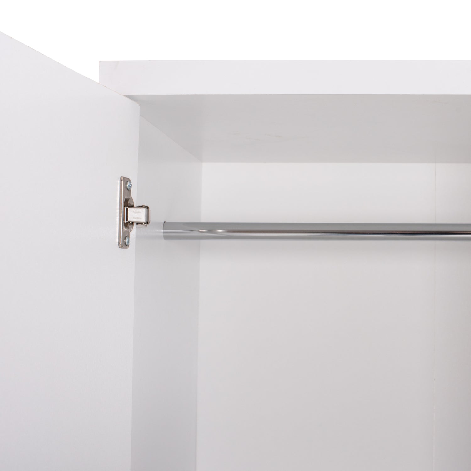 Гардероб BAILEY бял цвят 60x43x181см