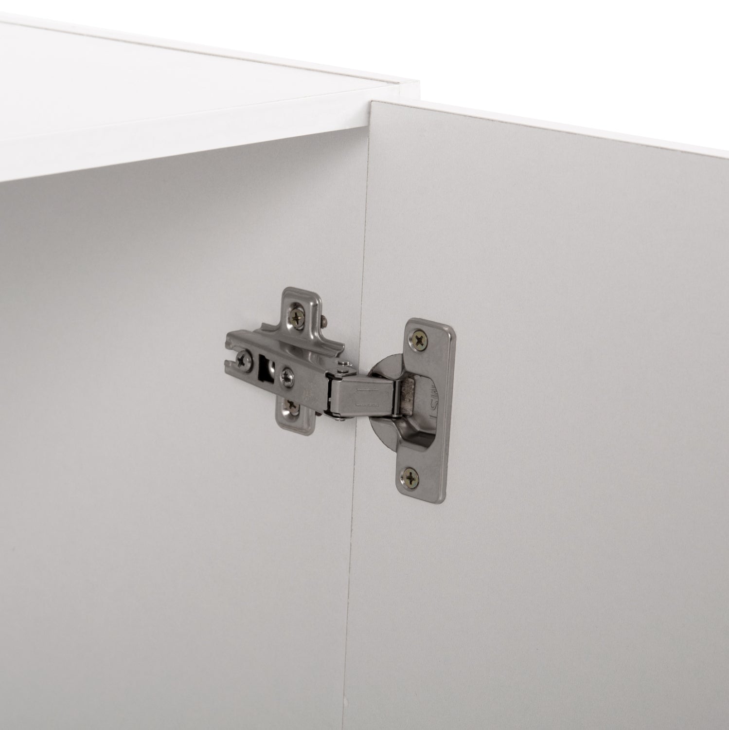 Шкаф JASLYN бял цвят 80.2x42x60см