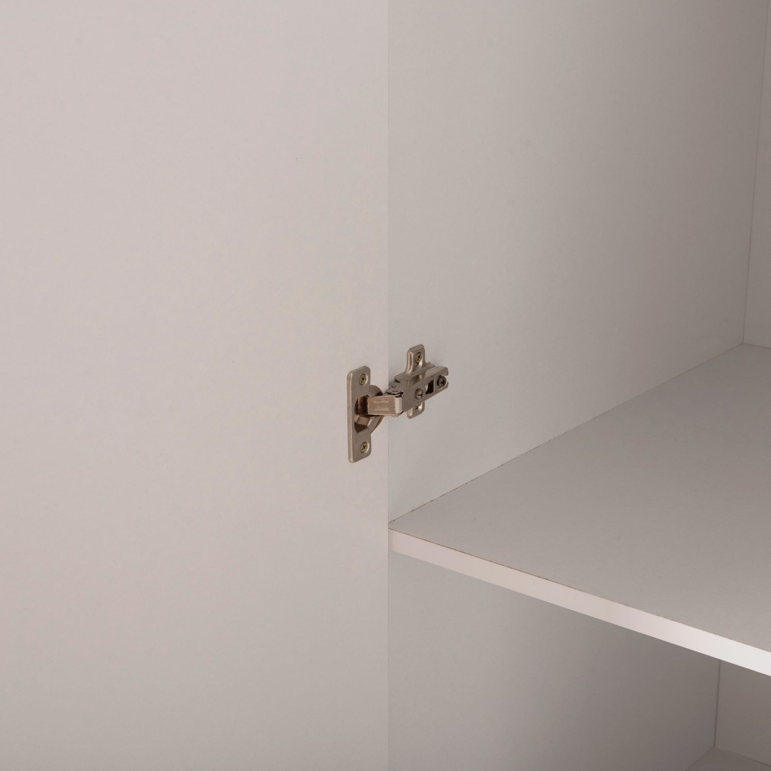 Гардероб CARLY бял цвят 150x55x180 см