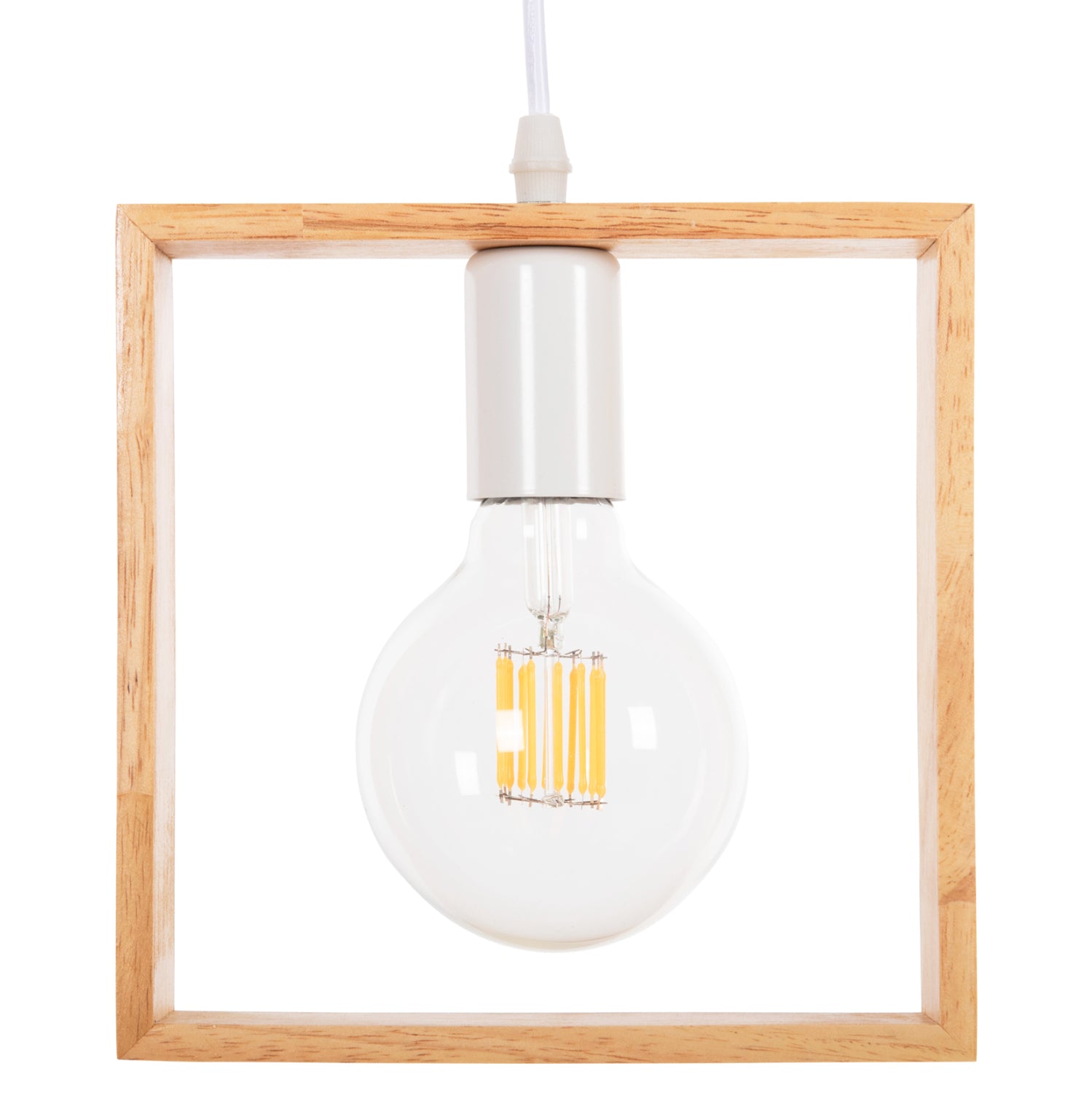 Таванна лампа 4071 естествен-бял цвят 20X125см