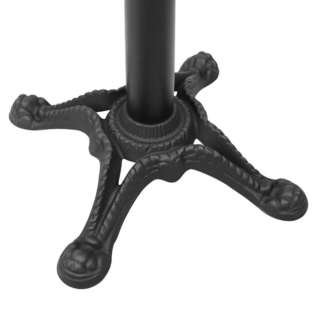 Основа за маса 407 чугун 58x58x75см черен цвят