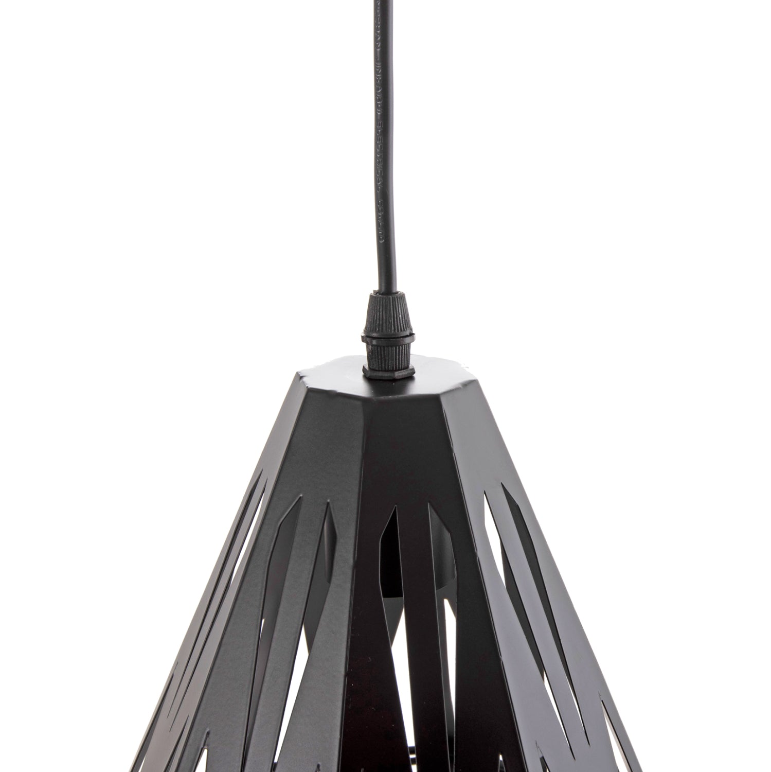 Таванна лампа 4083 черен цвят Φ23x127см