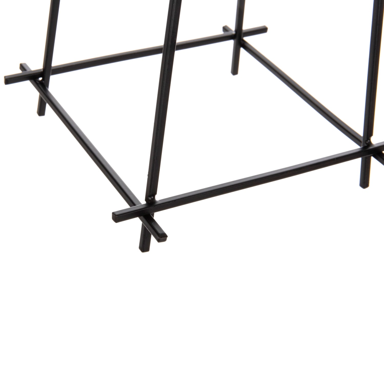 Таванна лампа 4085 черен цвят 17x17x128см