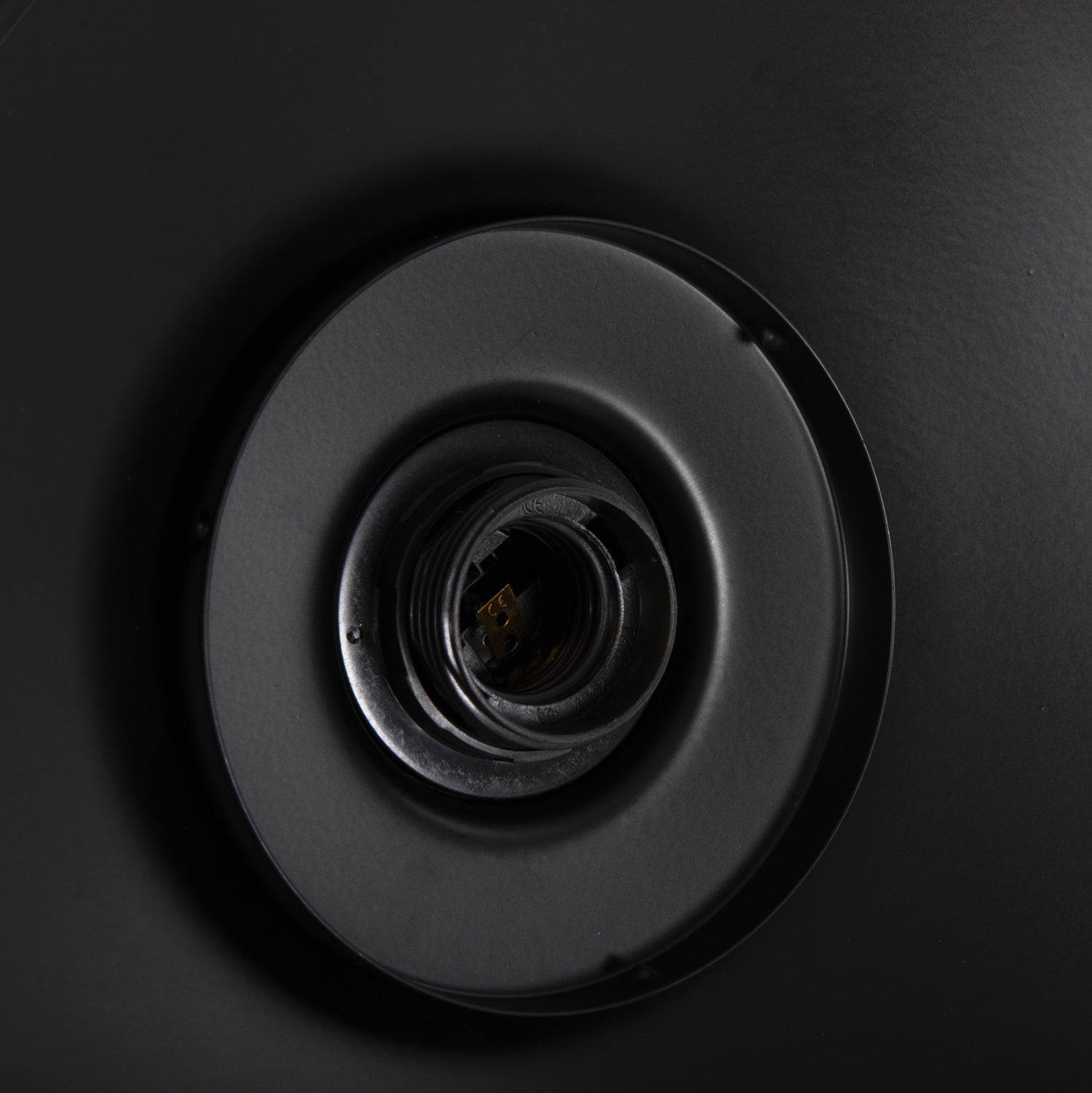 Таванна лампа 4119 черен цвят Φ26x125см