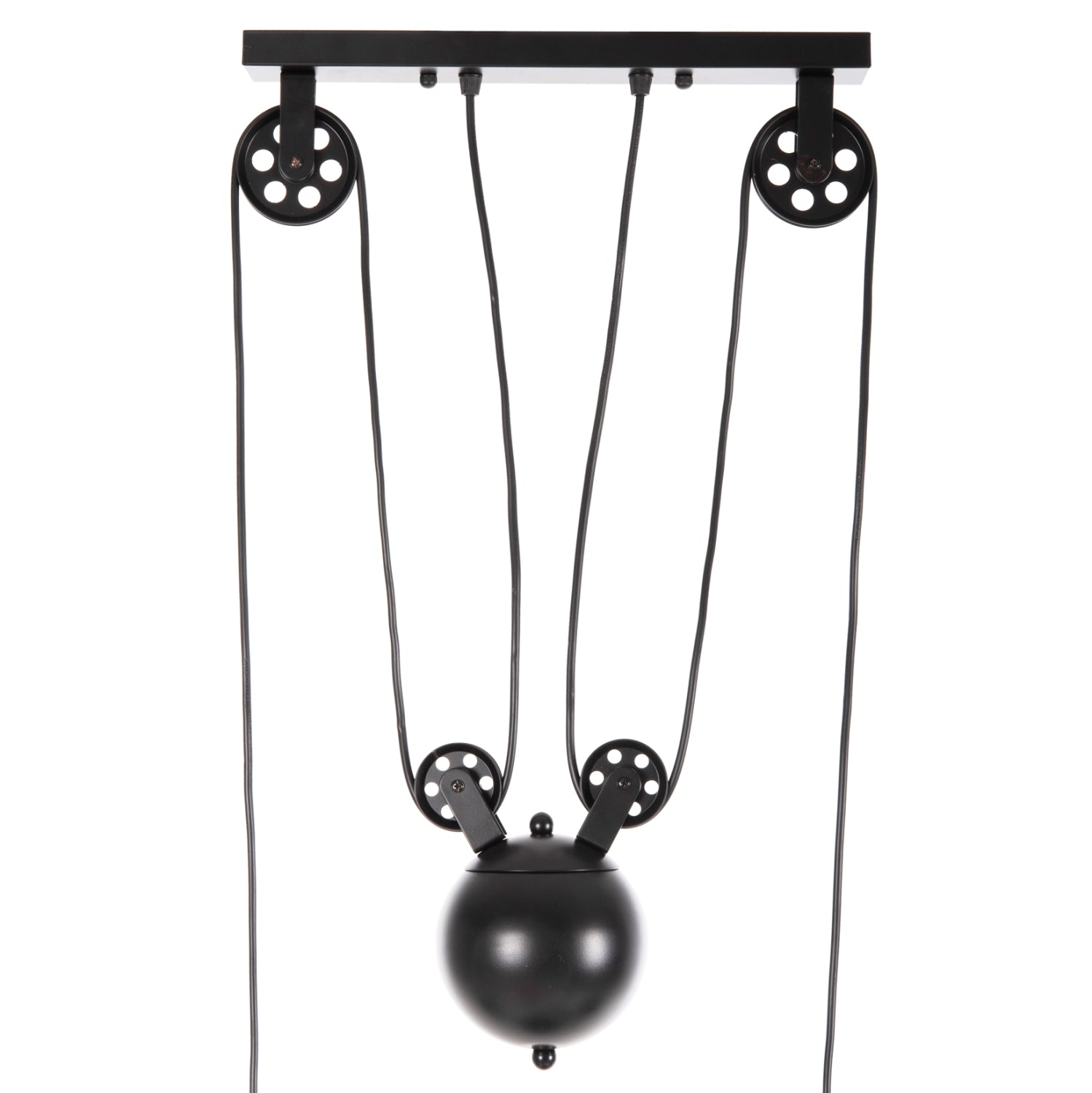 Таванна лампа 4120 черен цвят 91x91x95.5см