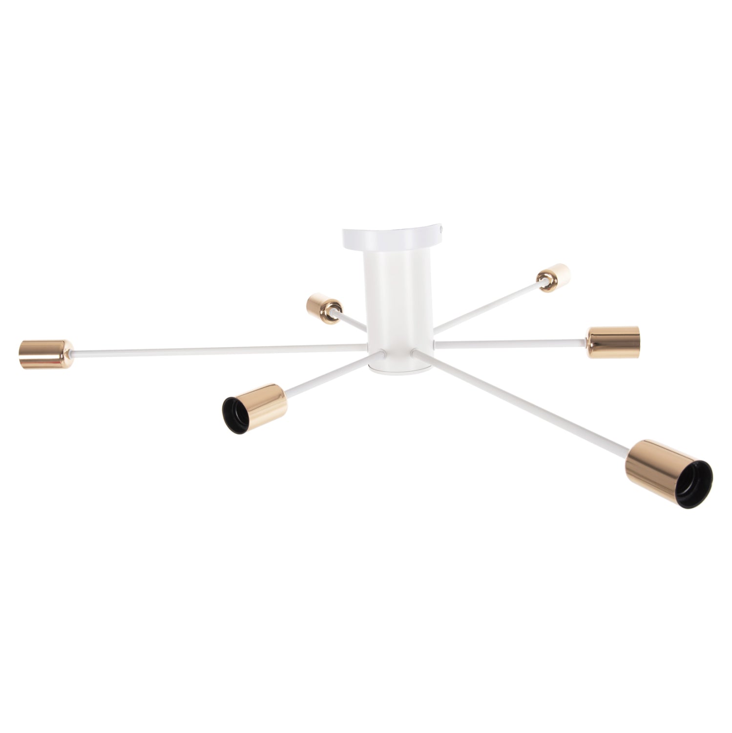 Таванна лампа 4123 бял цвят 77x77x18см