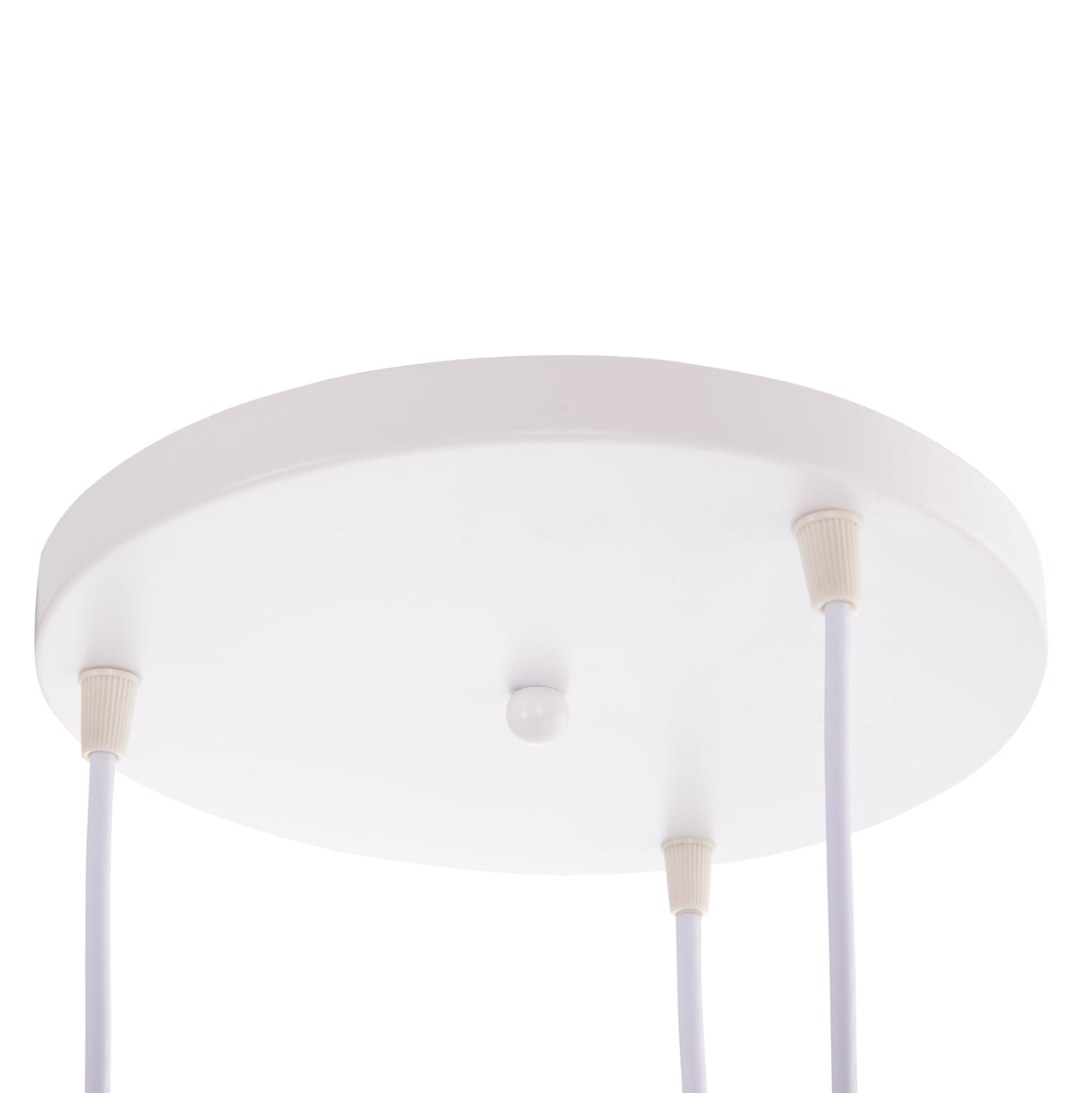 Таванна лампа 4139 сив-бял цвят Φ33x33-115см