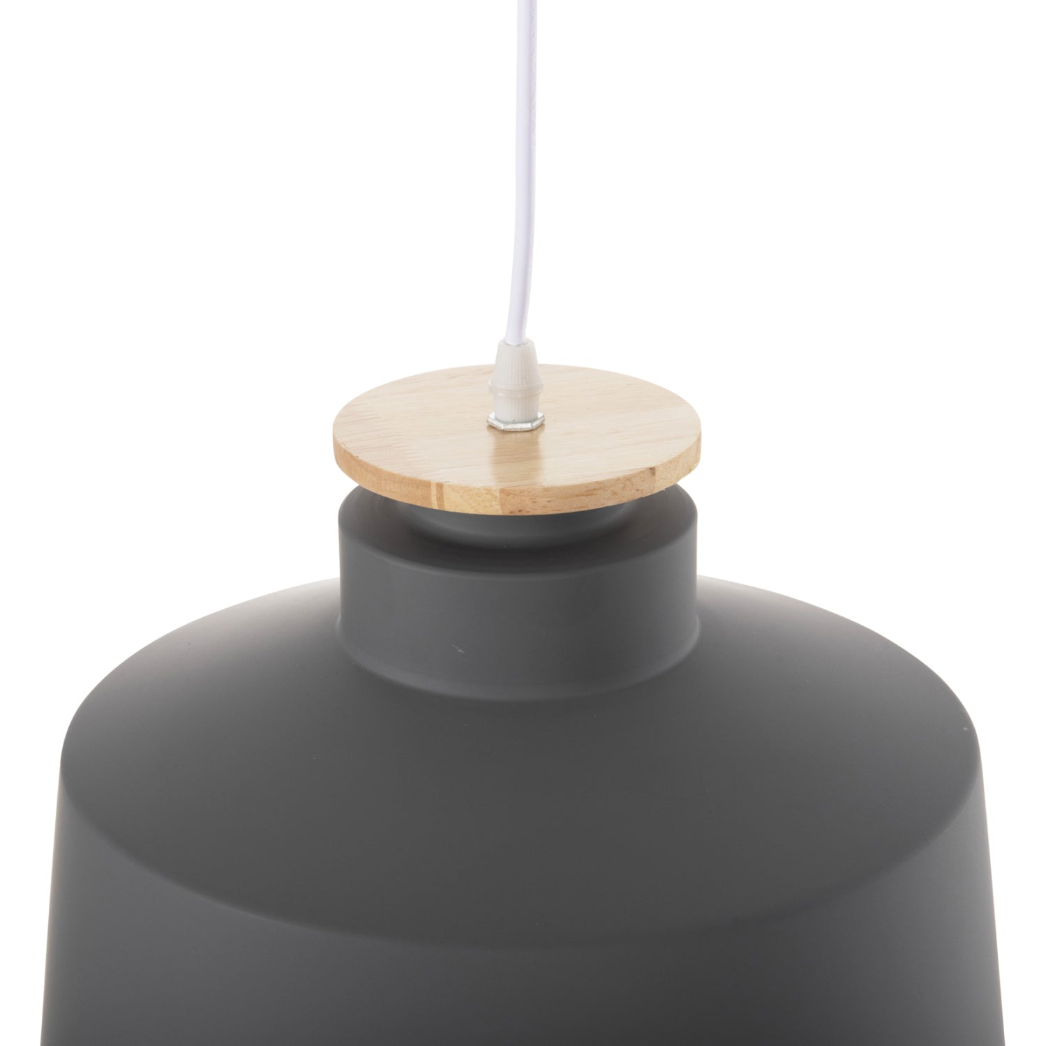 Таванна лампа 4158 сив цвят Φ30x123.5Hcm