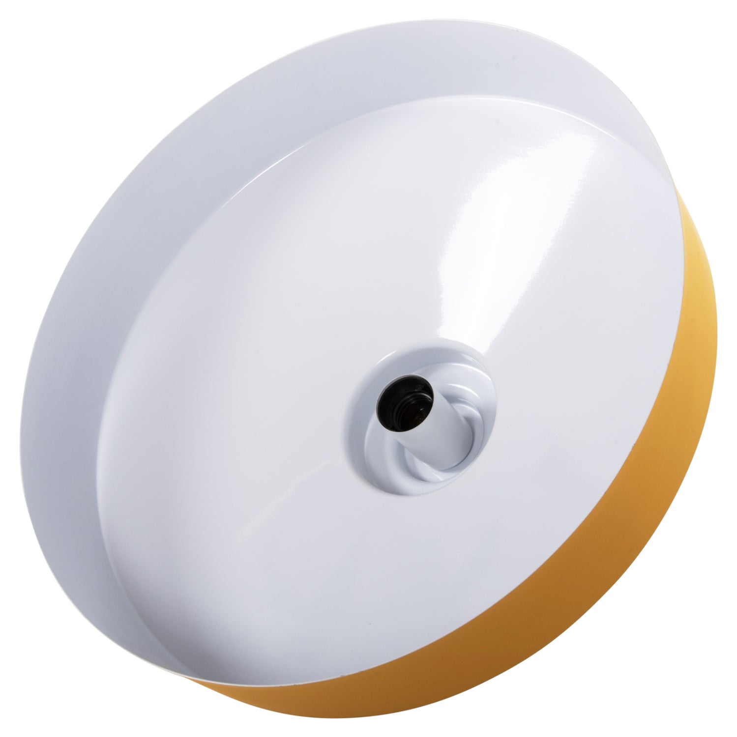 Таванна лампа 4159 жълт цвят φ40x116см