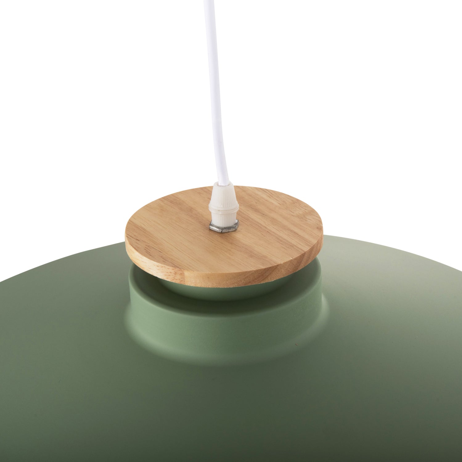 ЗЕЛЕНА МЕТАЛНА ШАПКА ПАНАЛЕН ЛАМПА Φ40x116H