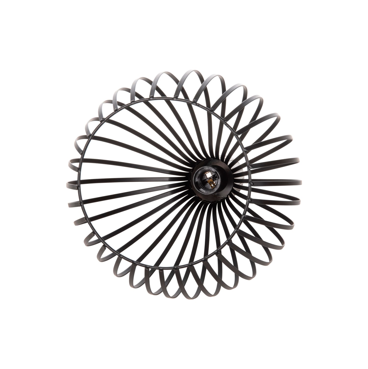 Лампа черен цвят φ28x138см