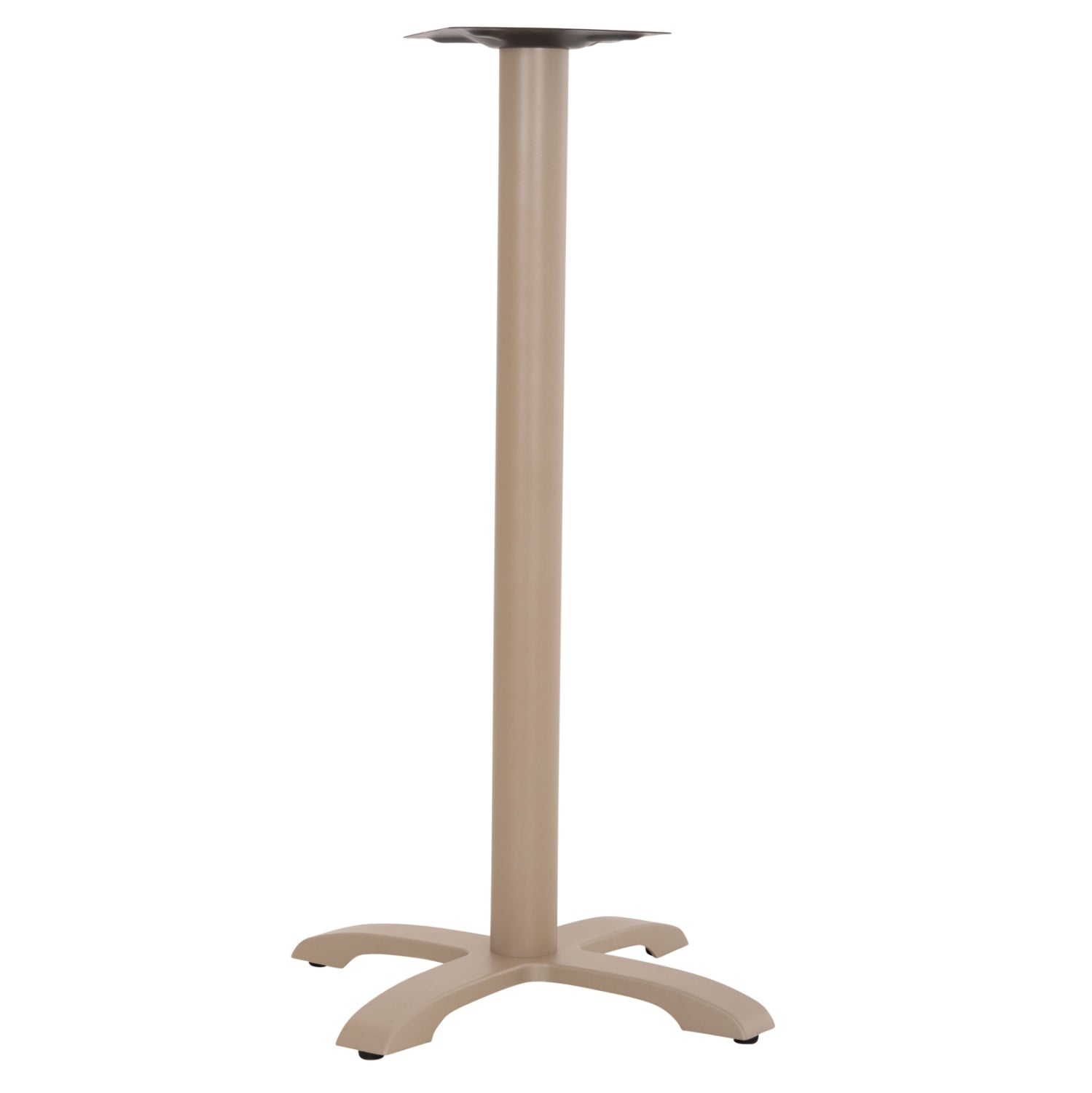 Основа за бар маса 417.25/ капучино метал/чугун 50x50x107.5см. с регулатори