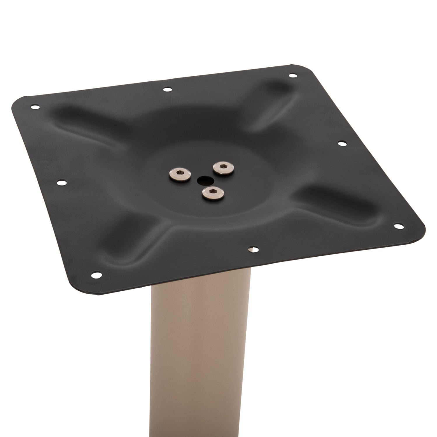 Основа за бар маса 417.25/ капучино метал/чугун 50x50x107.5см. с регулатори