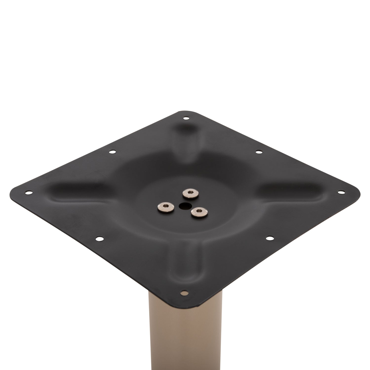 Основа за бар маса 417.25/ капучино метал/чугун 50x50x107.5см. с регулатори