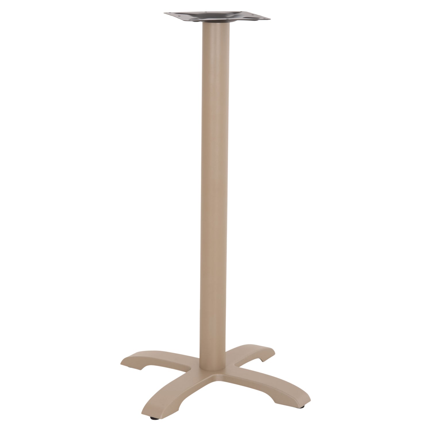 Основа за бар маса 417.25/ капучино метал/чугун 50x50x107.5см. с регулатори