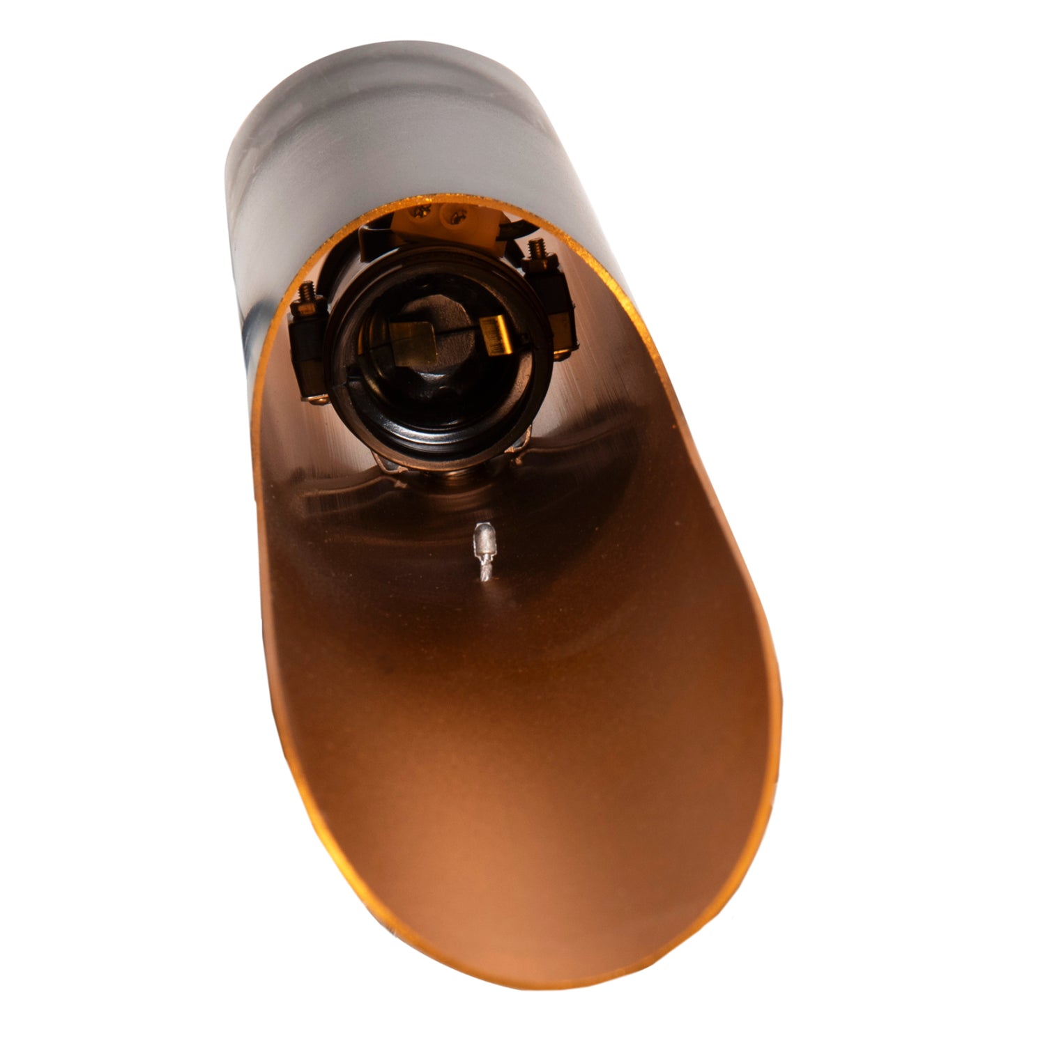 Пенсална ламина за таван, черна метална тръба - 2 лампи φ6x60χсм.