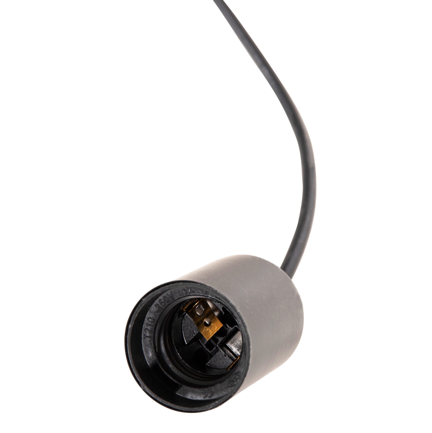 Таванна лампа 4175 черен цвят Φ100x180см