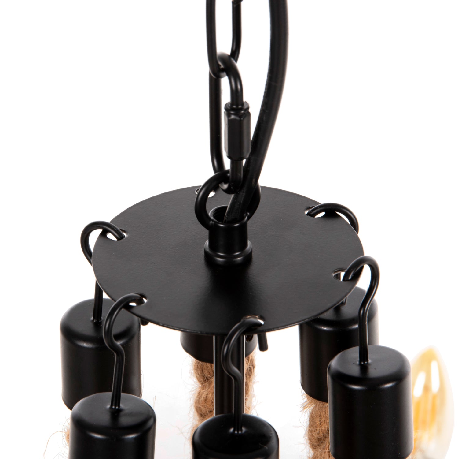 Полилей 4177 въже-метал 74x74x123см