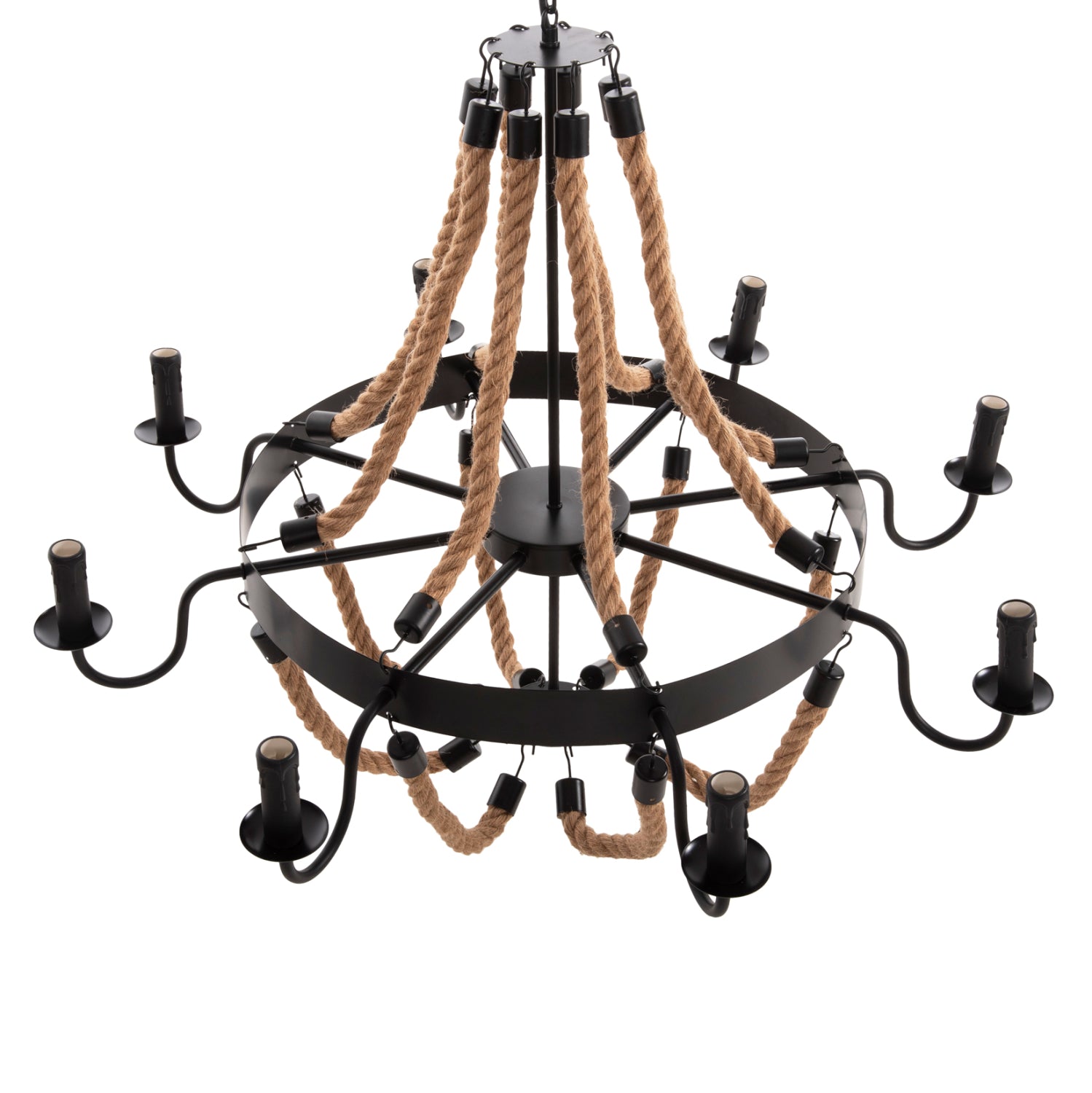 Полилей 4178 въже-метал 84x84x121см