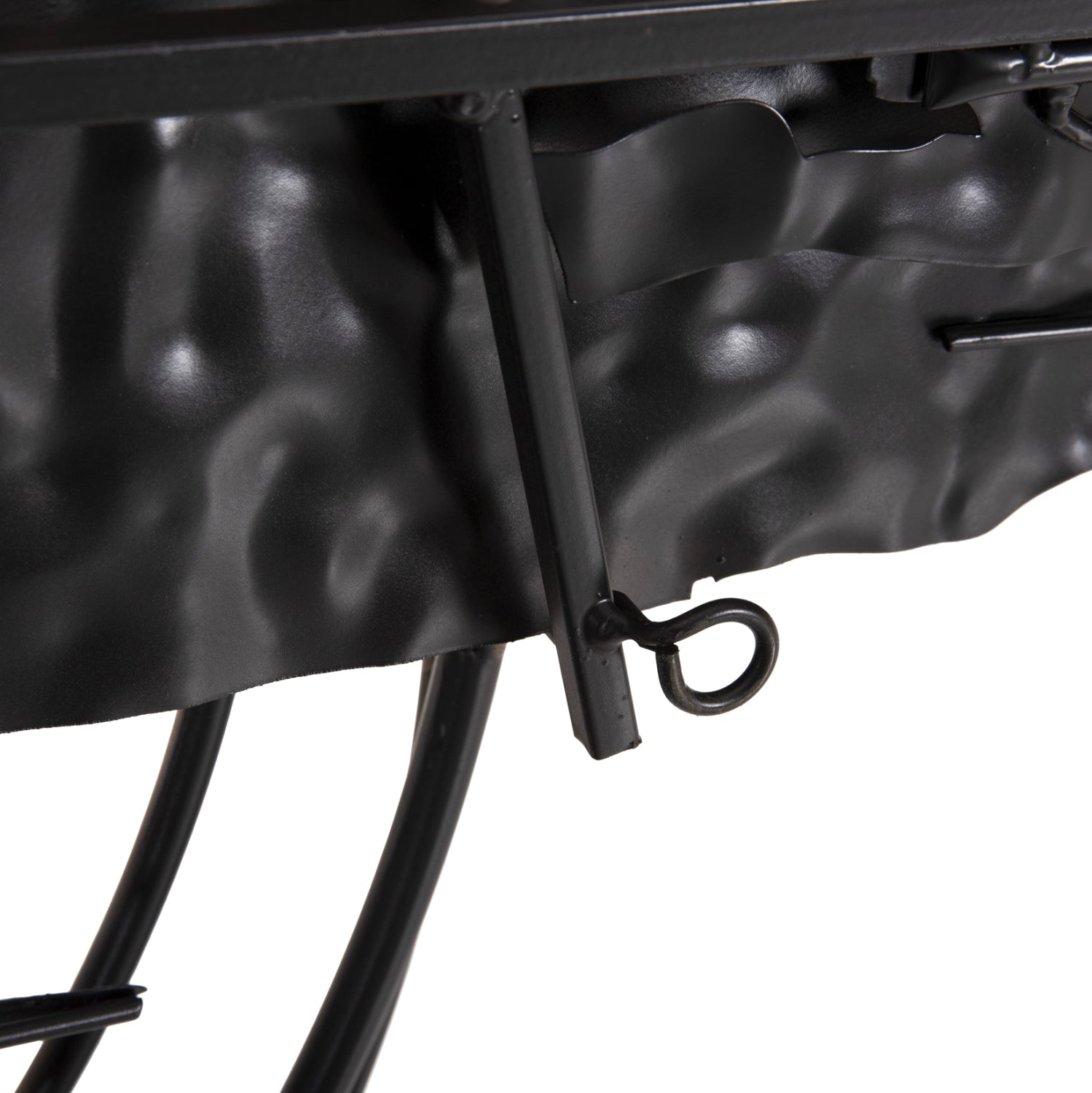 Декорация за стена черен/златист цвят 144x63.5