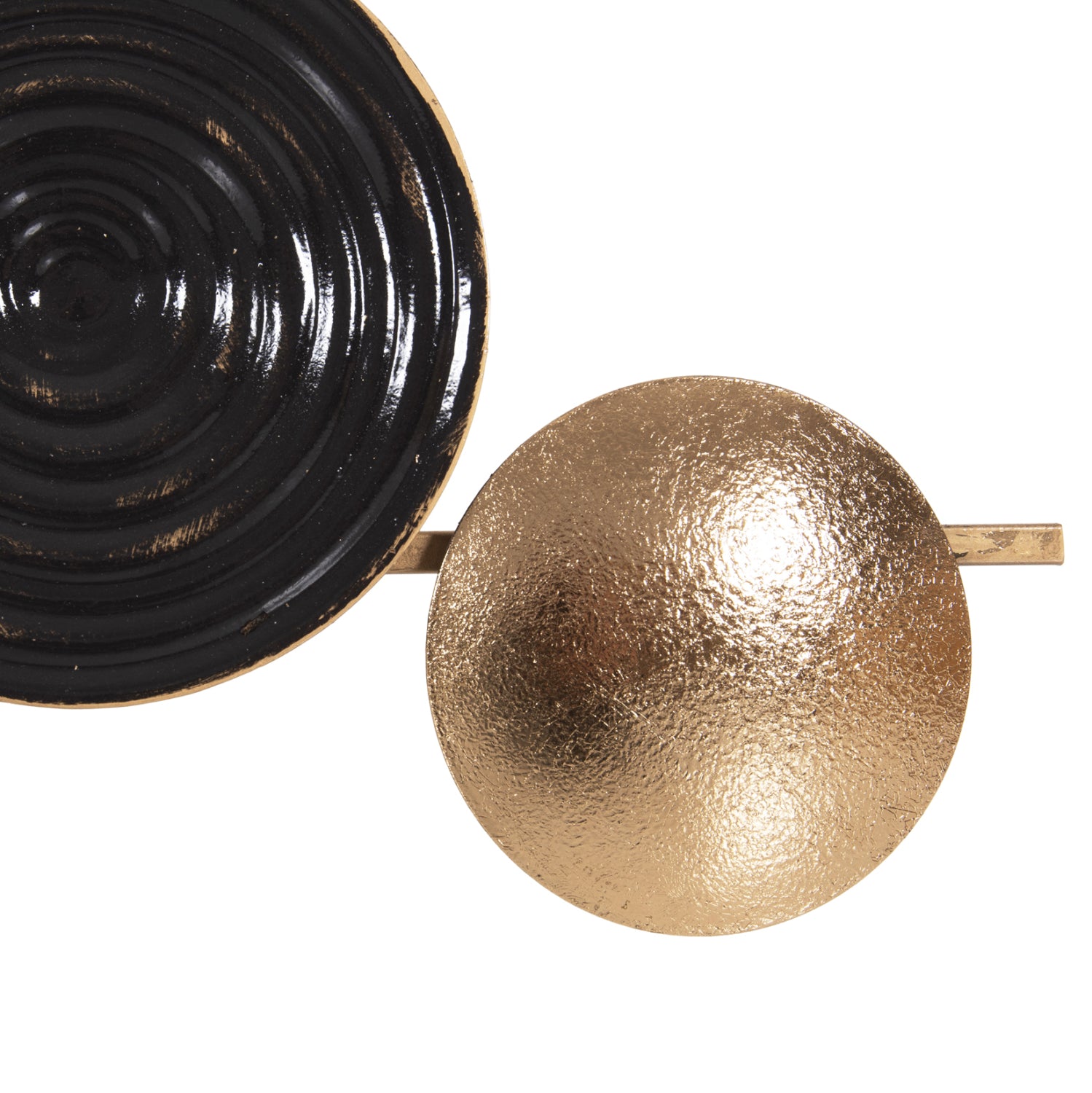 Часовник цвят черен-бял 117x49