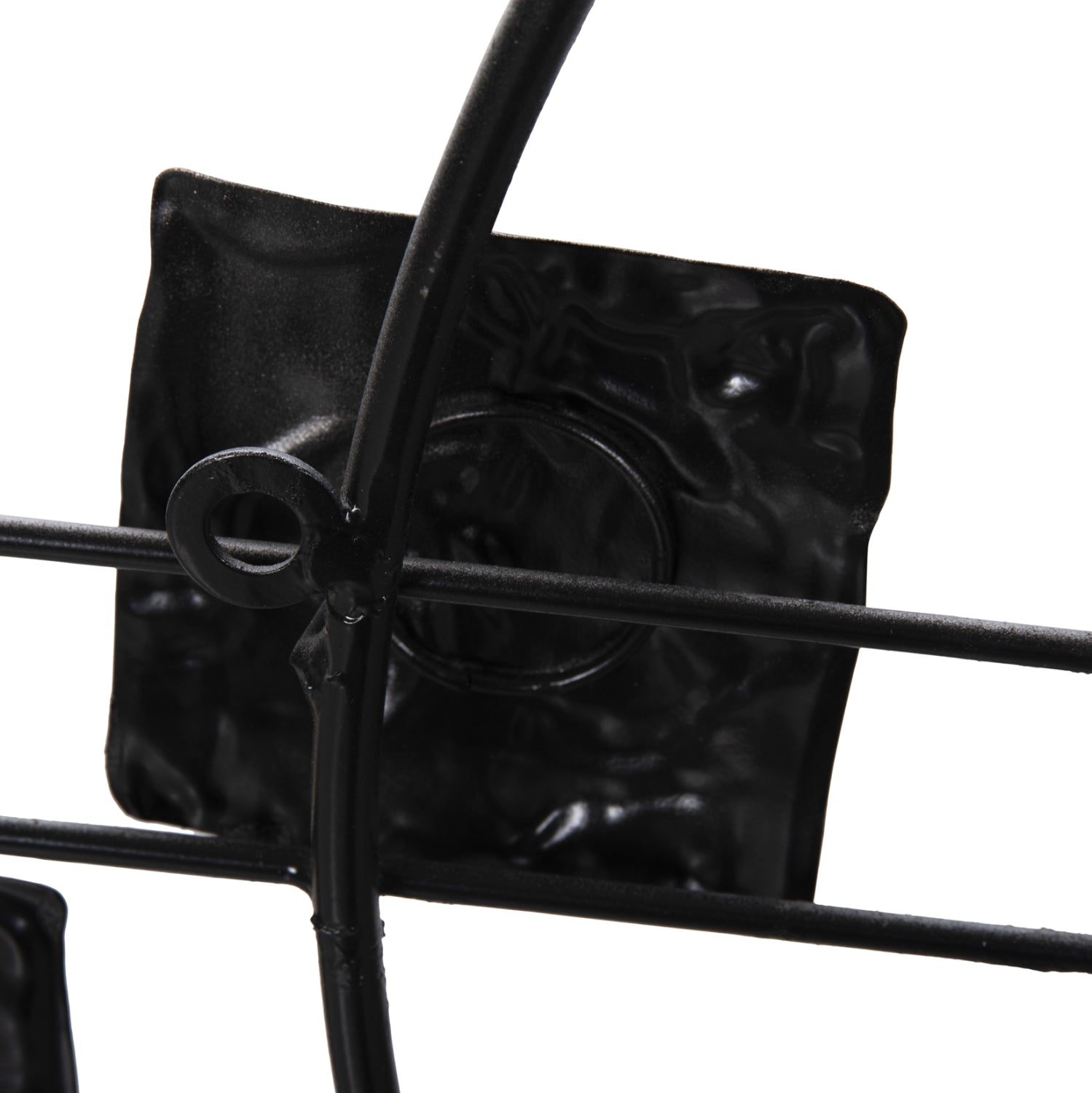 Часовник цвят бял-син 92x51