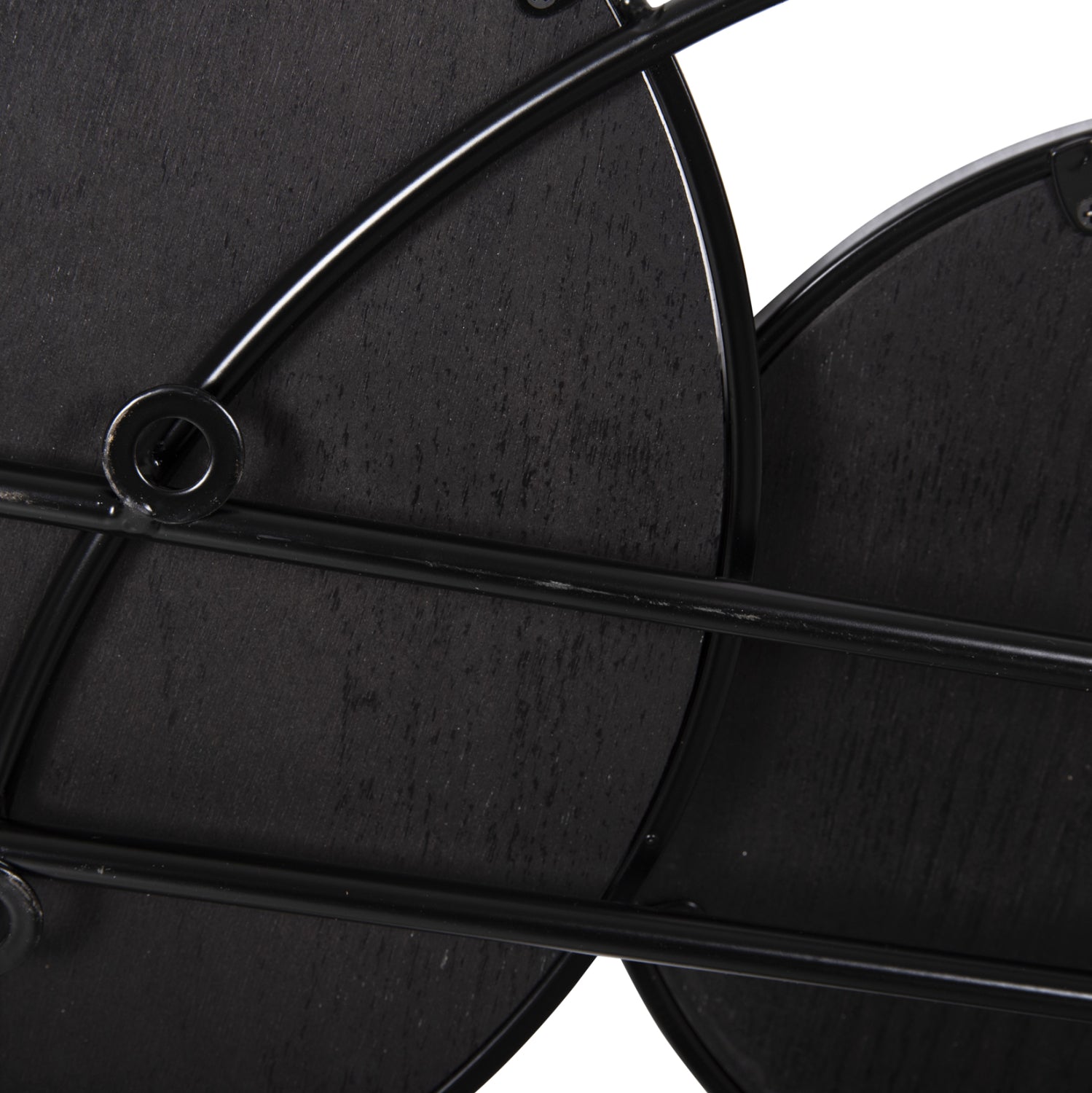 Декорация за стена цвят натурал-черен метал /земни цветове 135x69