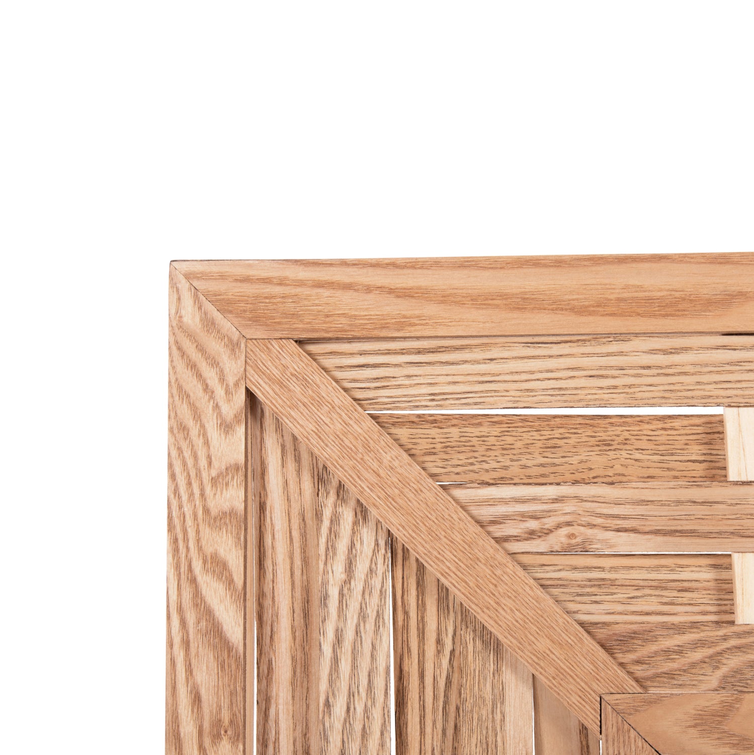 Огледало стенно правоъгълно с рамка бамбук 120x2.5x80 см.