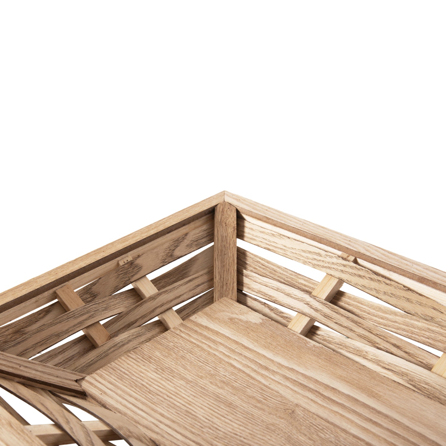 Поднос цвят натурал от ела 51x32x5,5