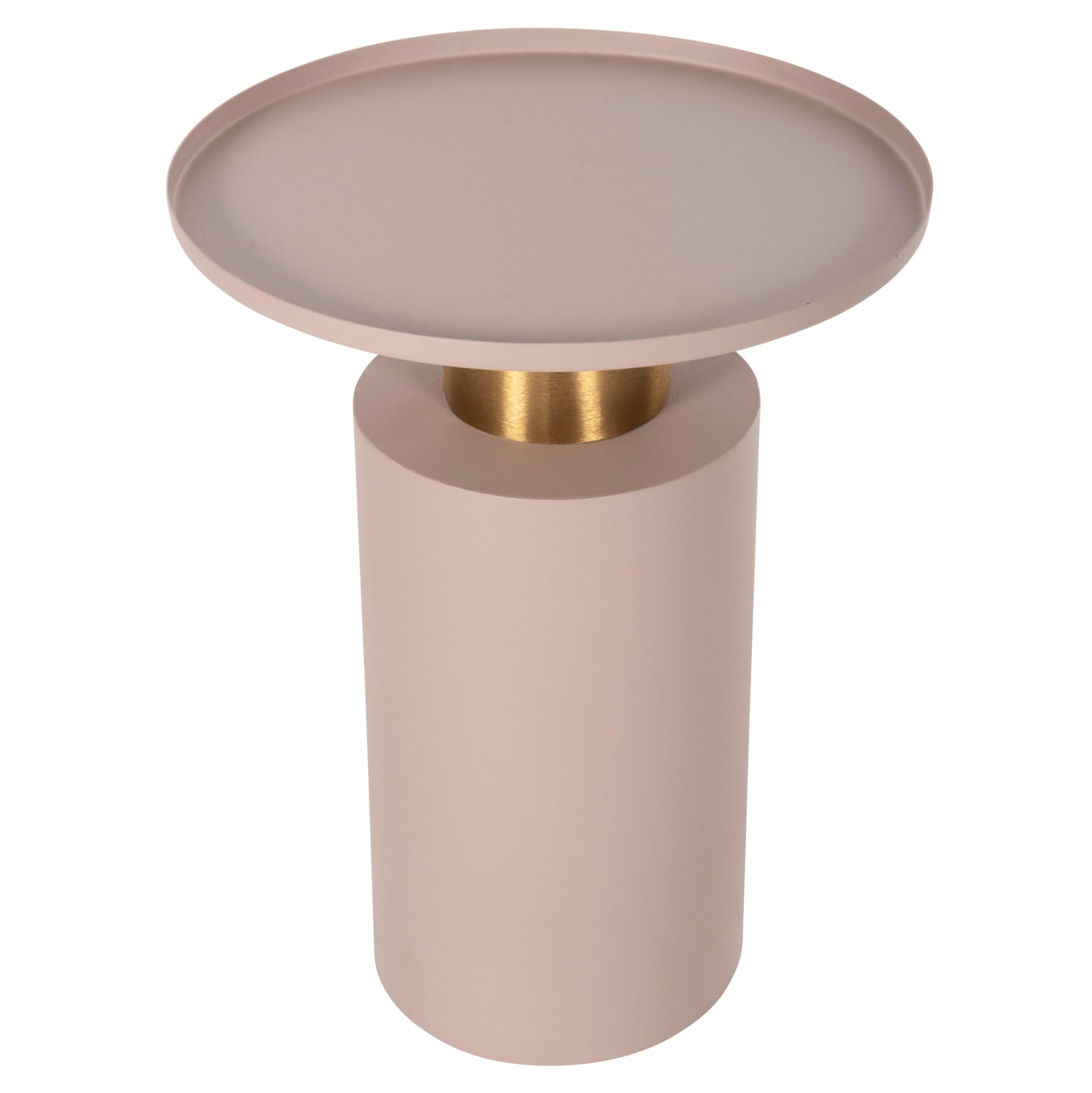 Странична маса PUNJAB цвят екрю бронз Ф36x47см