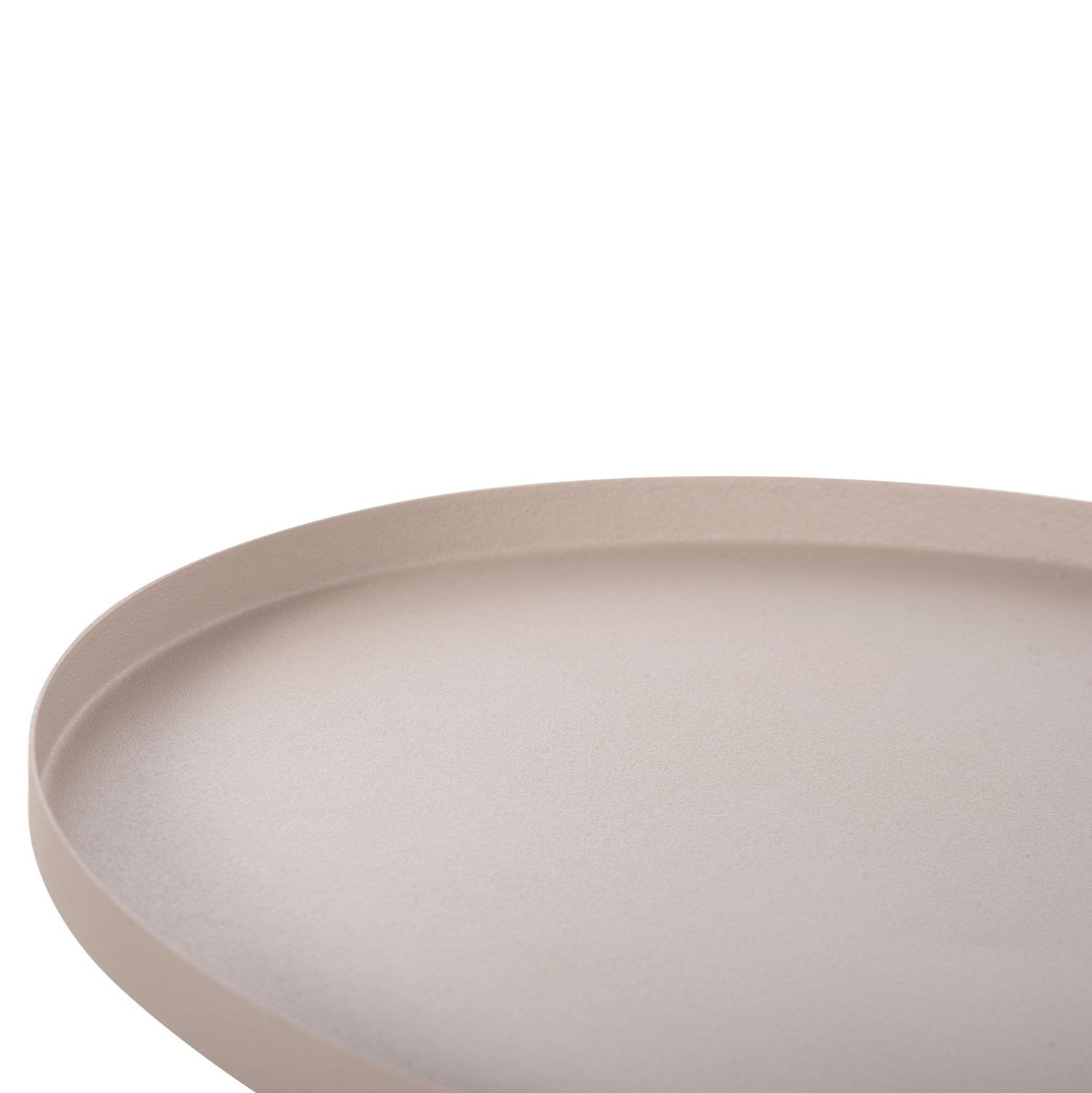 Странична маса PUNJAB екрю-бронз цвят Ф30,5x42см