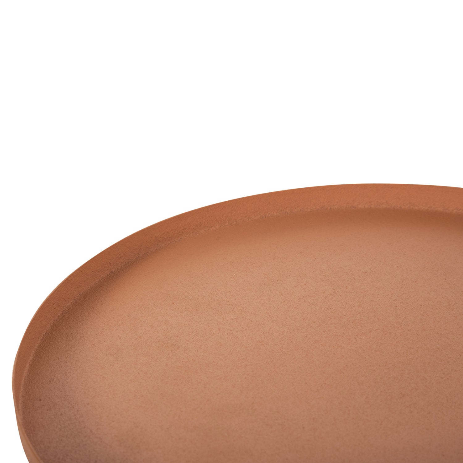 Странична маса PUNJAB -оранжев цвят Φ30,5x42см