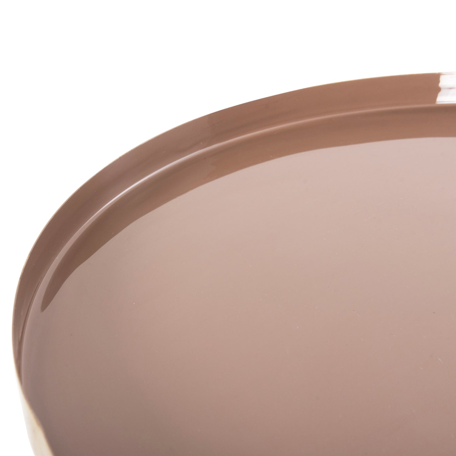 Странична маса UTRI бежов-сьомга цвят Φ46x46.5см