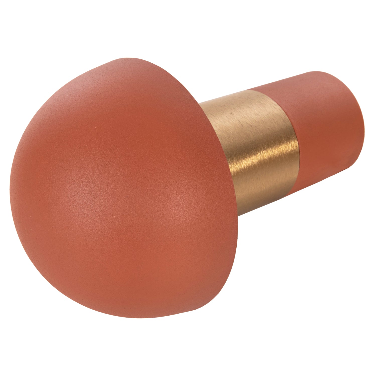 Настолна лампа PUNE цвят оранжев-златист Φ20.5x32.5см