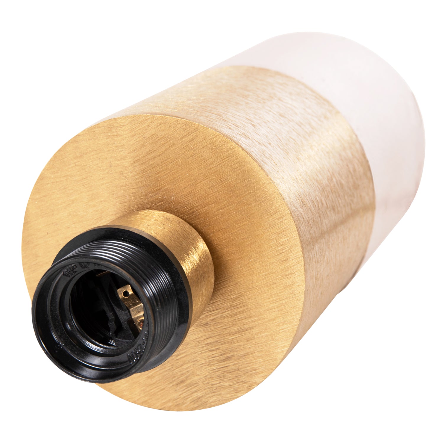 Настолна лампа PUNE цвят оранжев-златен Φ20,5x32,5см