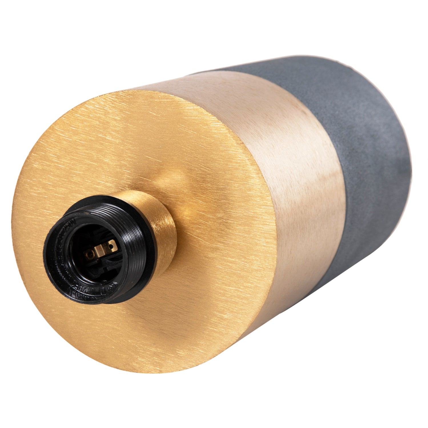 Настолна лампа PUNE син-златист цвят φ31x41.5в см