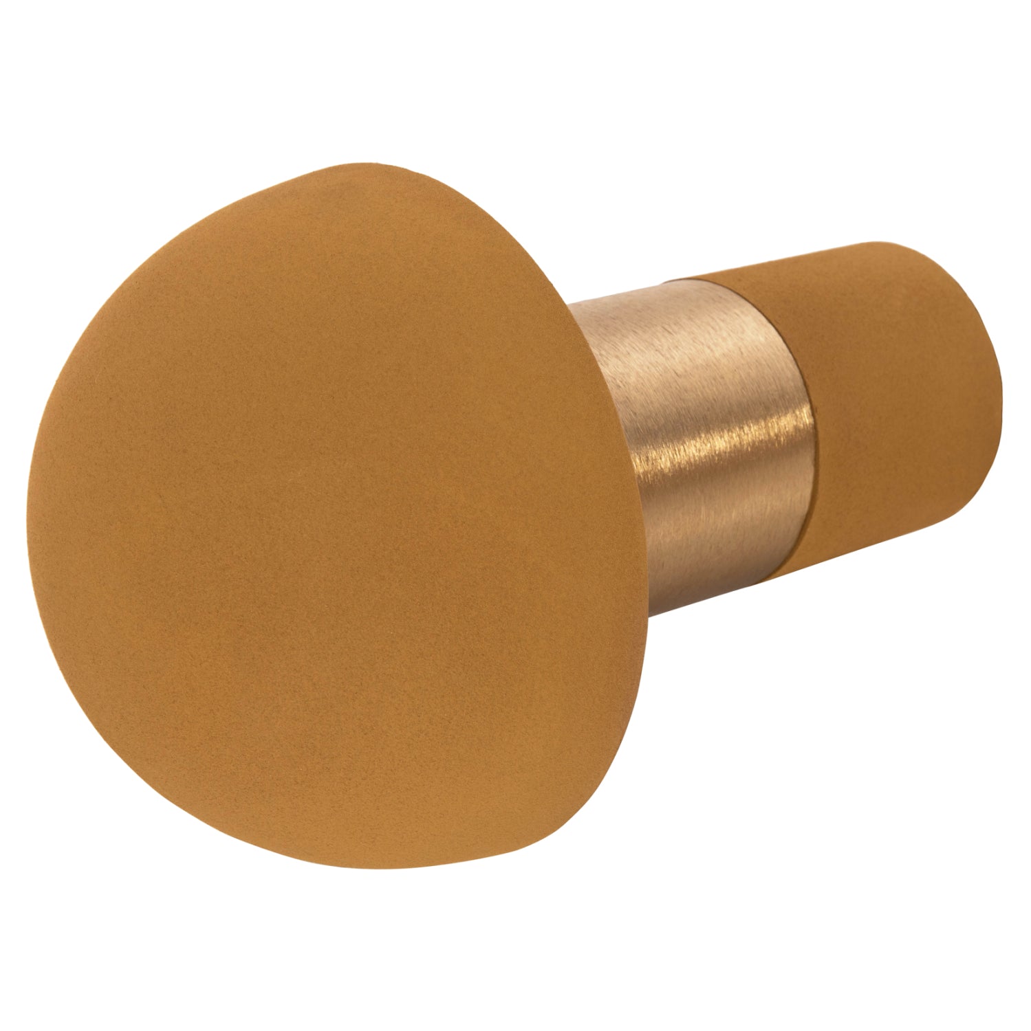 Настолна лампа  PUNE горчица-златист цвят  φ20.5x32.5см