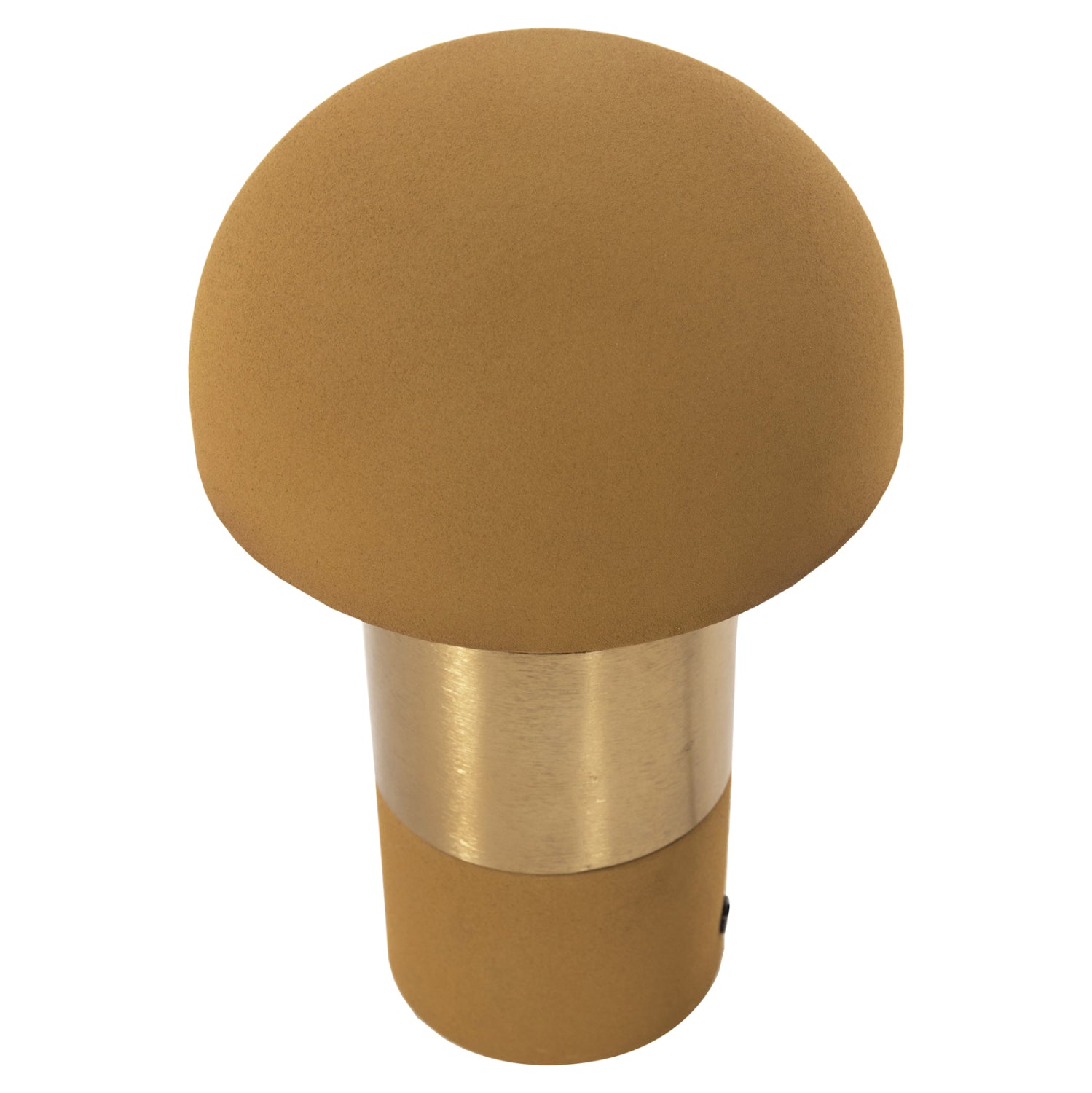 Настолна лампа PUNE цвят горчица-златист   ф18x28h см.