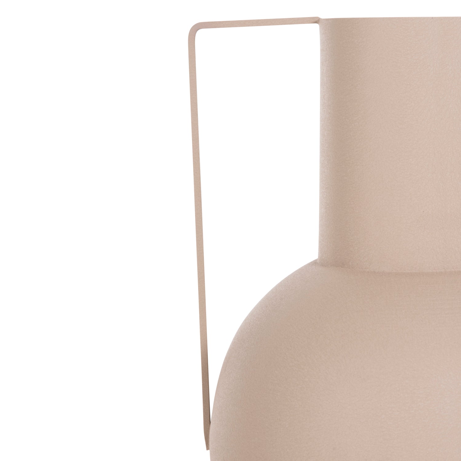 Декоративна ваза Флагон цвят екрю ф34