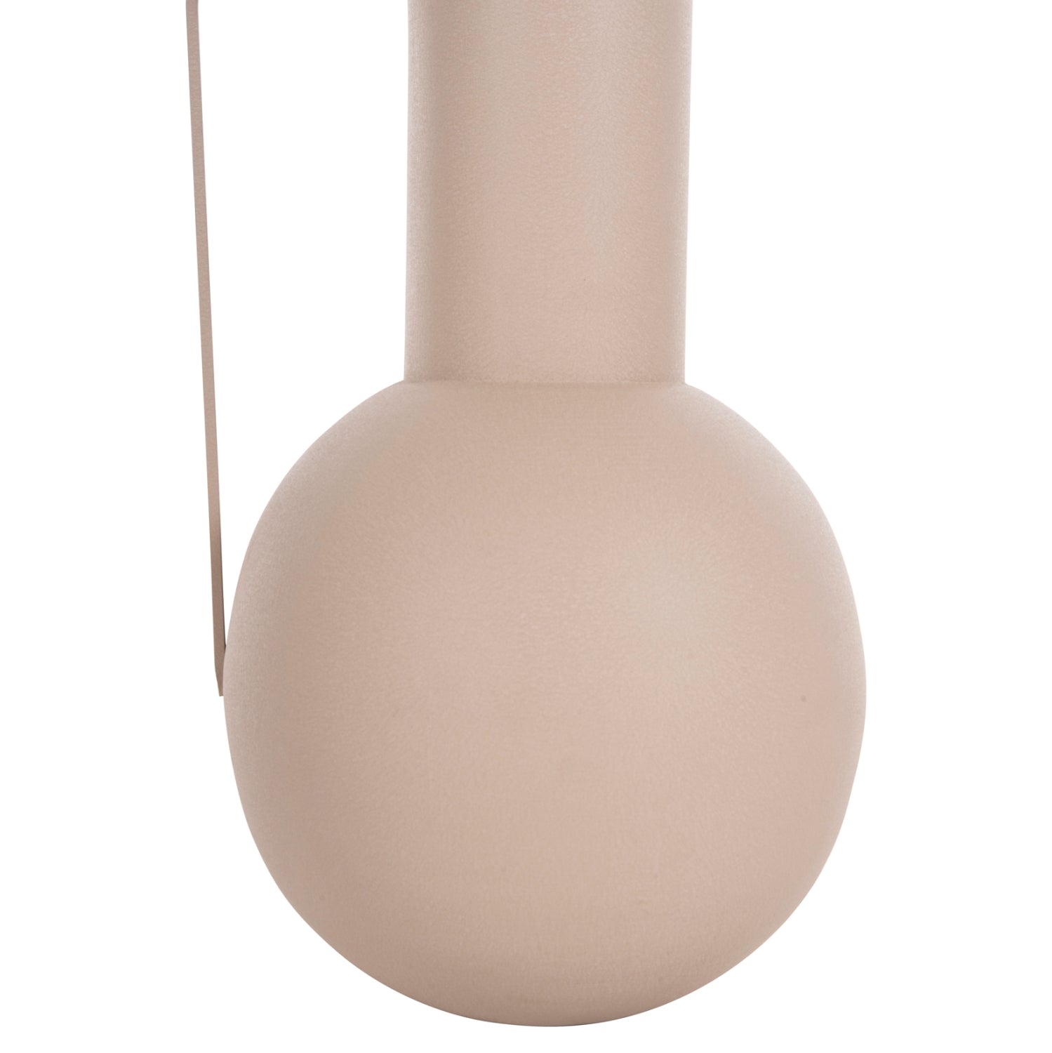 Декоративна ваза Флагон цвят екрю ф34